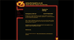 Desktop Screenshot of amautorepairs.co.uk
