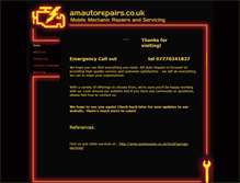 Tablet Screenshot of amautorepairs.co.uk